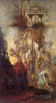  Symbolism Works - The Muses Leaving Their Father Apollo to Go Symbolism Gustave Moreau